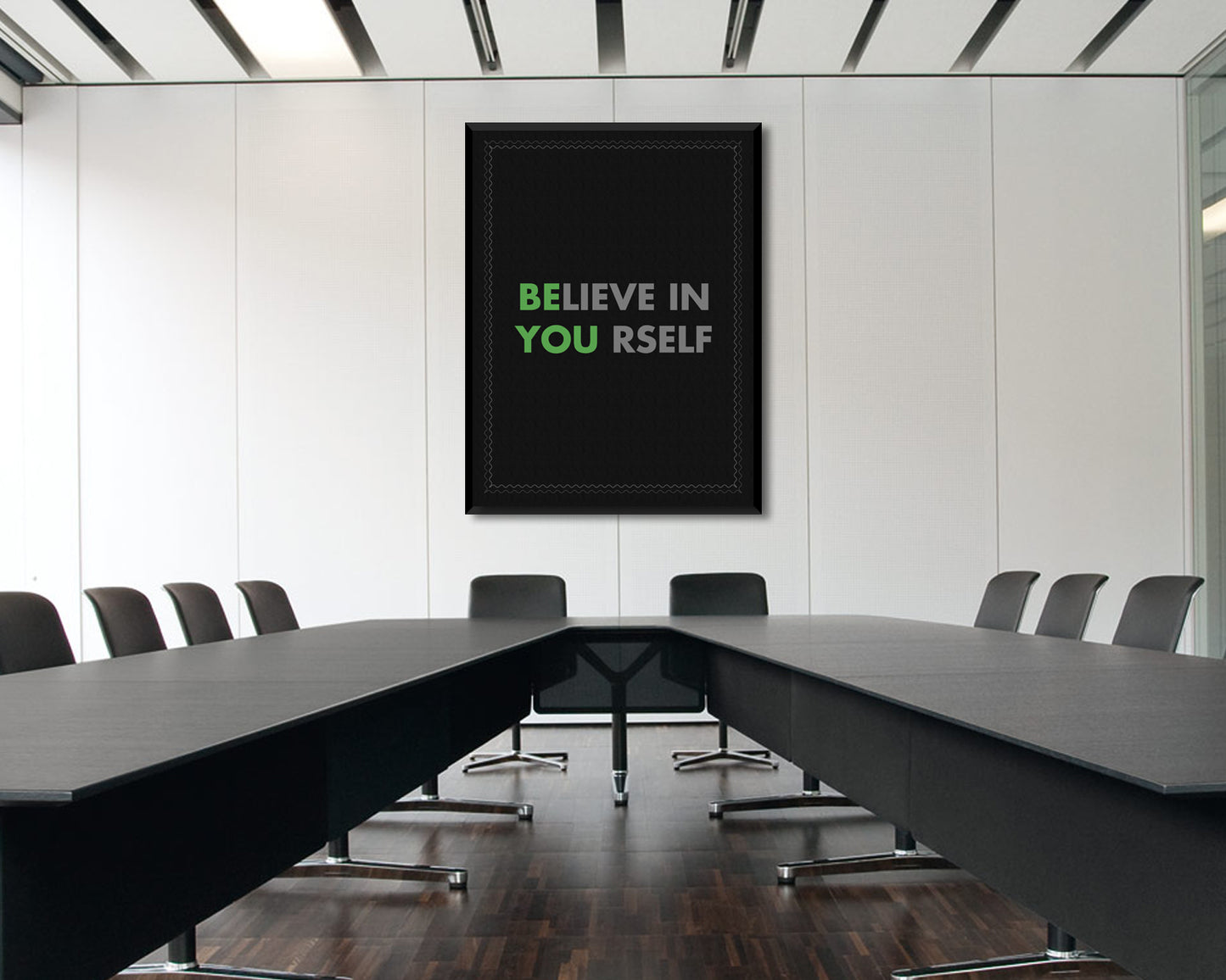 Believe In Your Self Canvas Wall Art