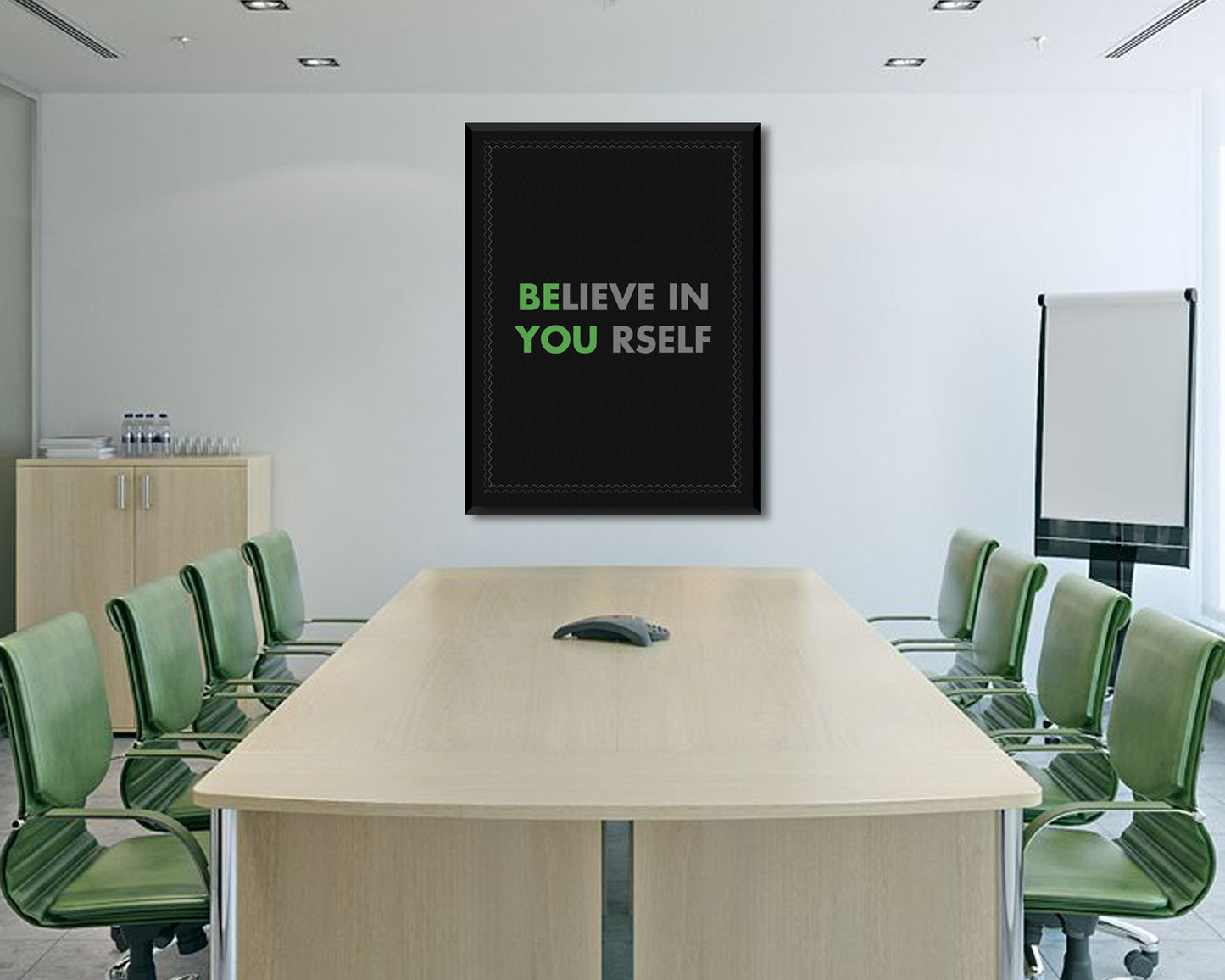 Believe In Your Self Canvas Wall Art