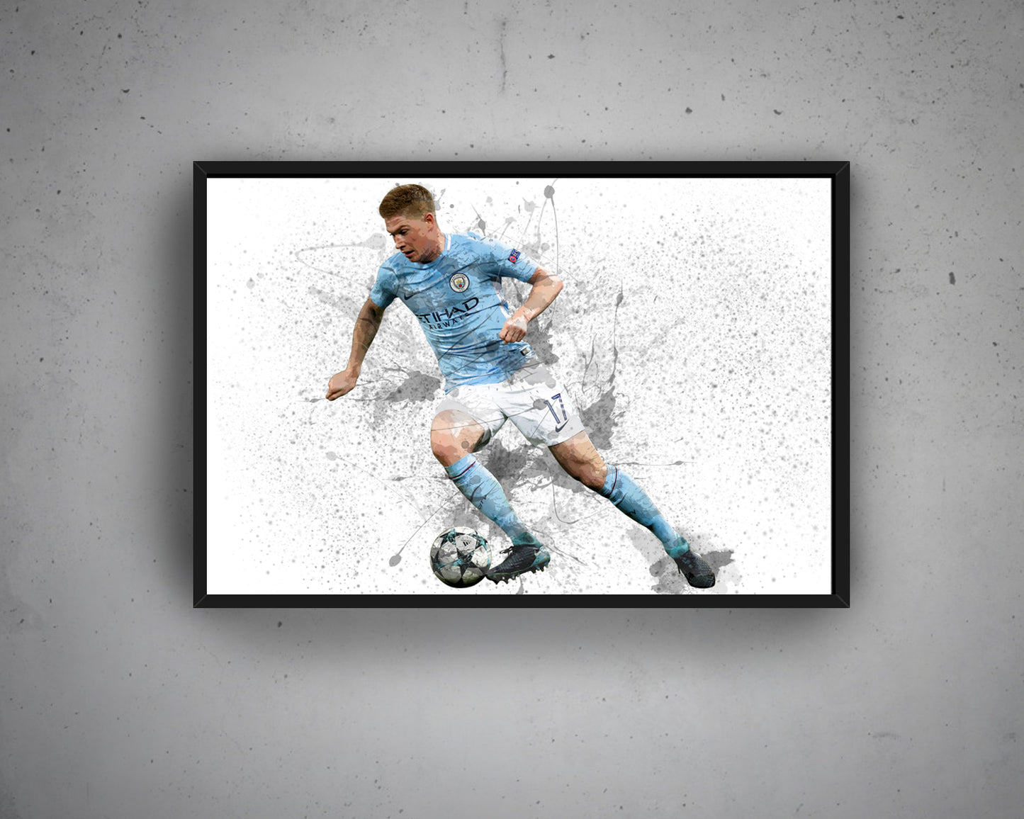 Kevin De Bruyne Canvas Wall Art