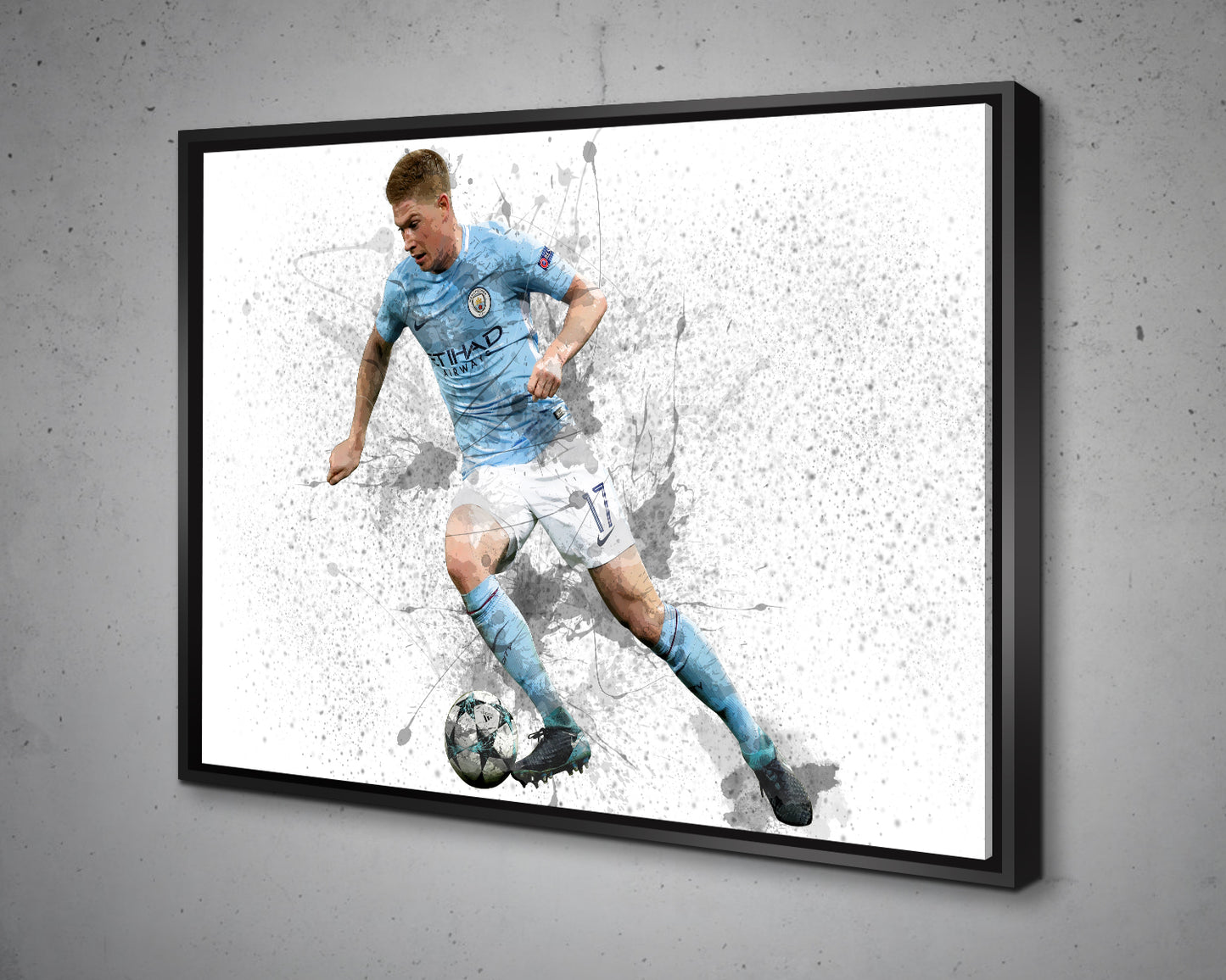Kevin De Bruyne Canvas Wall Art