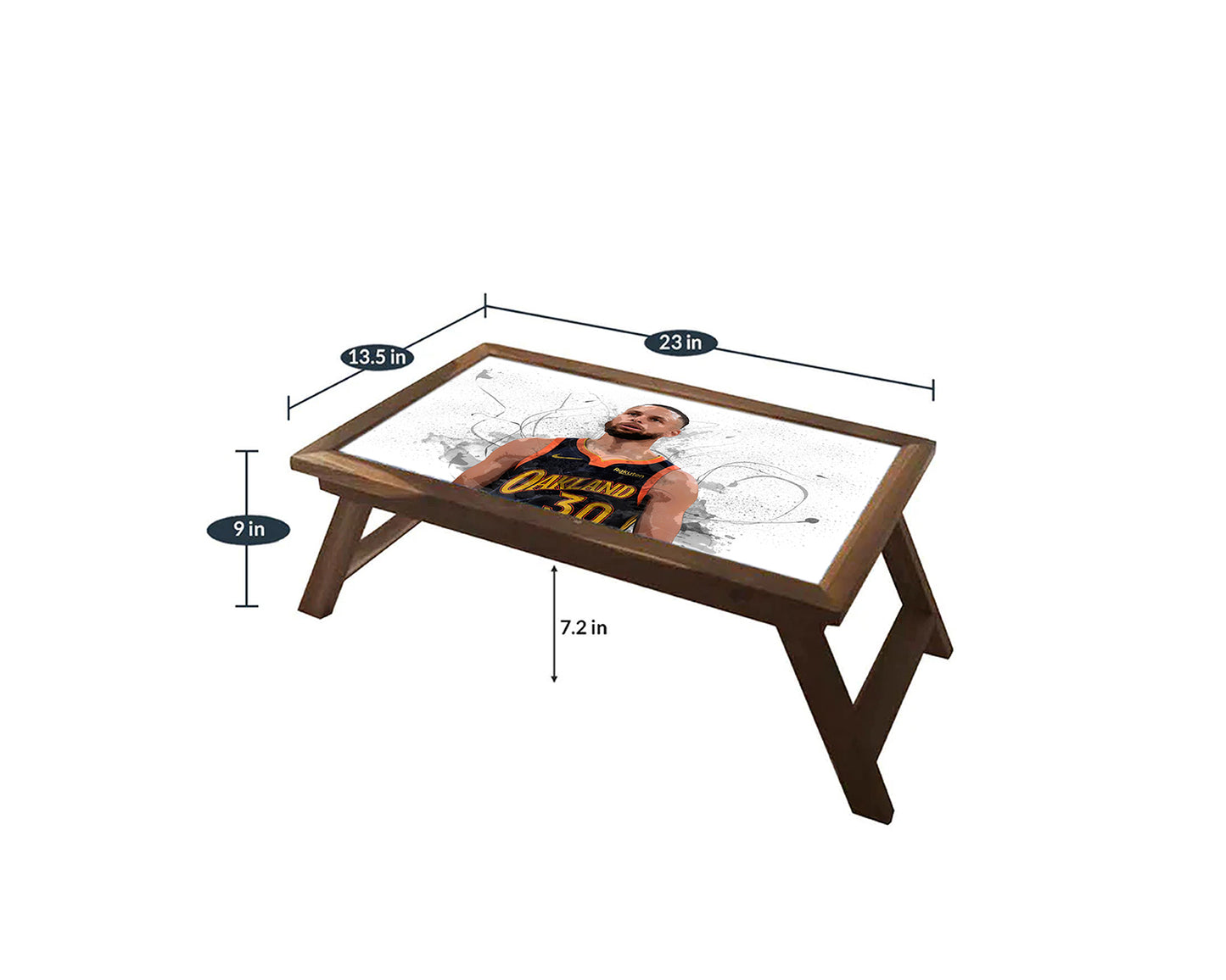 Stephen Curry Splash Effect Coffee and Laptop Table