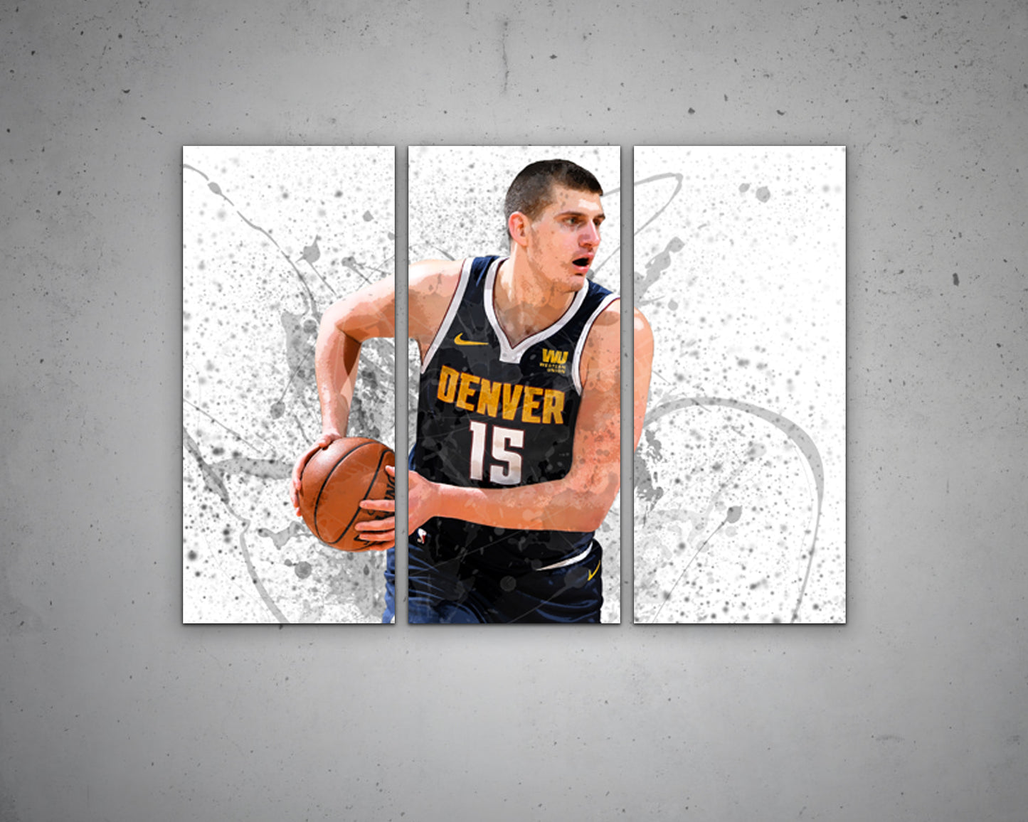 Nikola Jokic Canvas Wall Art