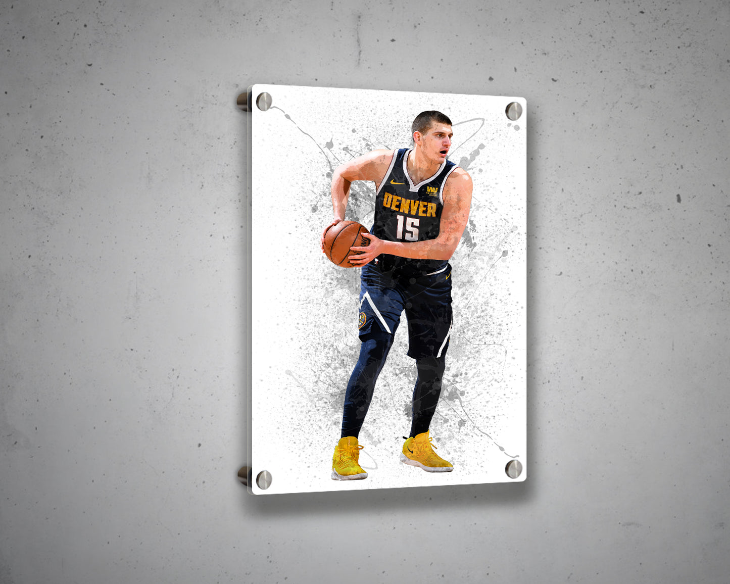 Nikola Jokic Canvas Wall Art