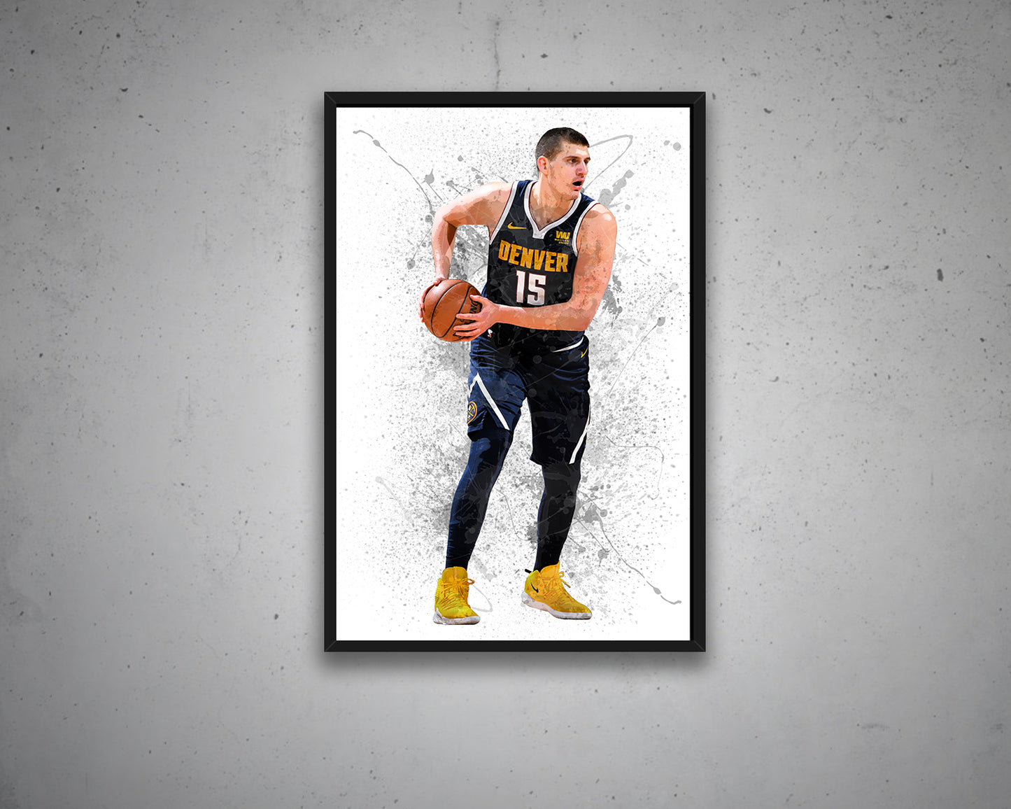 Nikola Jokic Canvas Wall Art