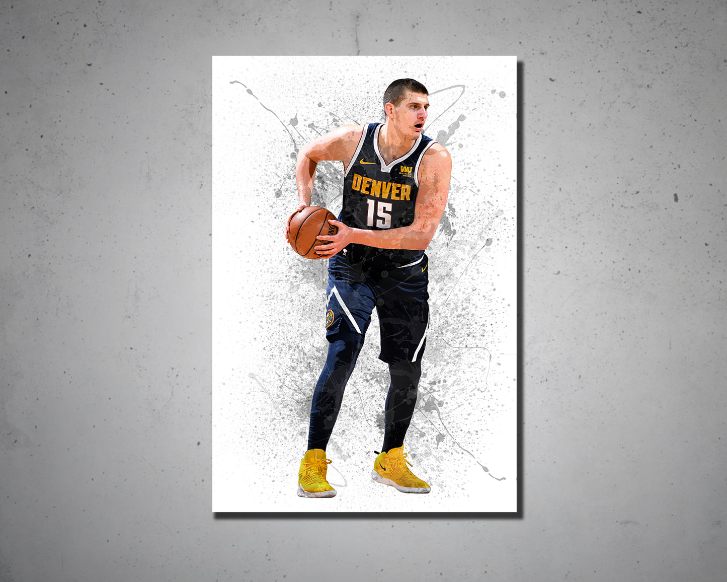 Nikola Jokic Canvas Wall Art