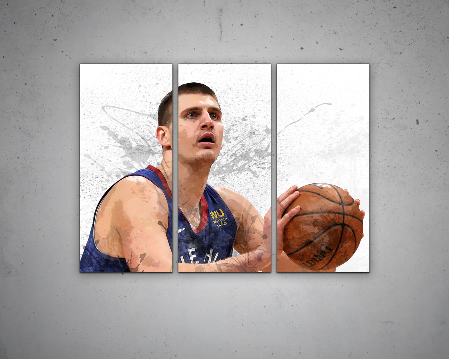 Nikola Jokic Canvas Wall Art