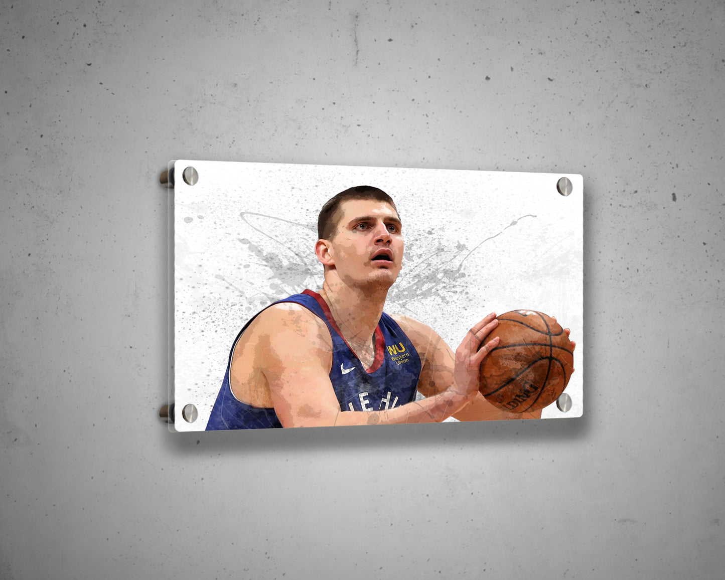 Nikola Jokic Canvas Wall Art