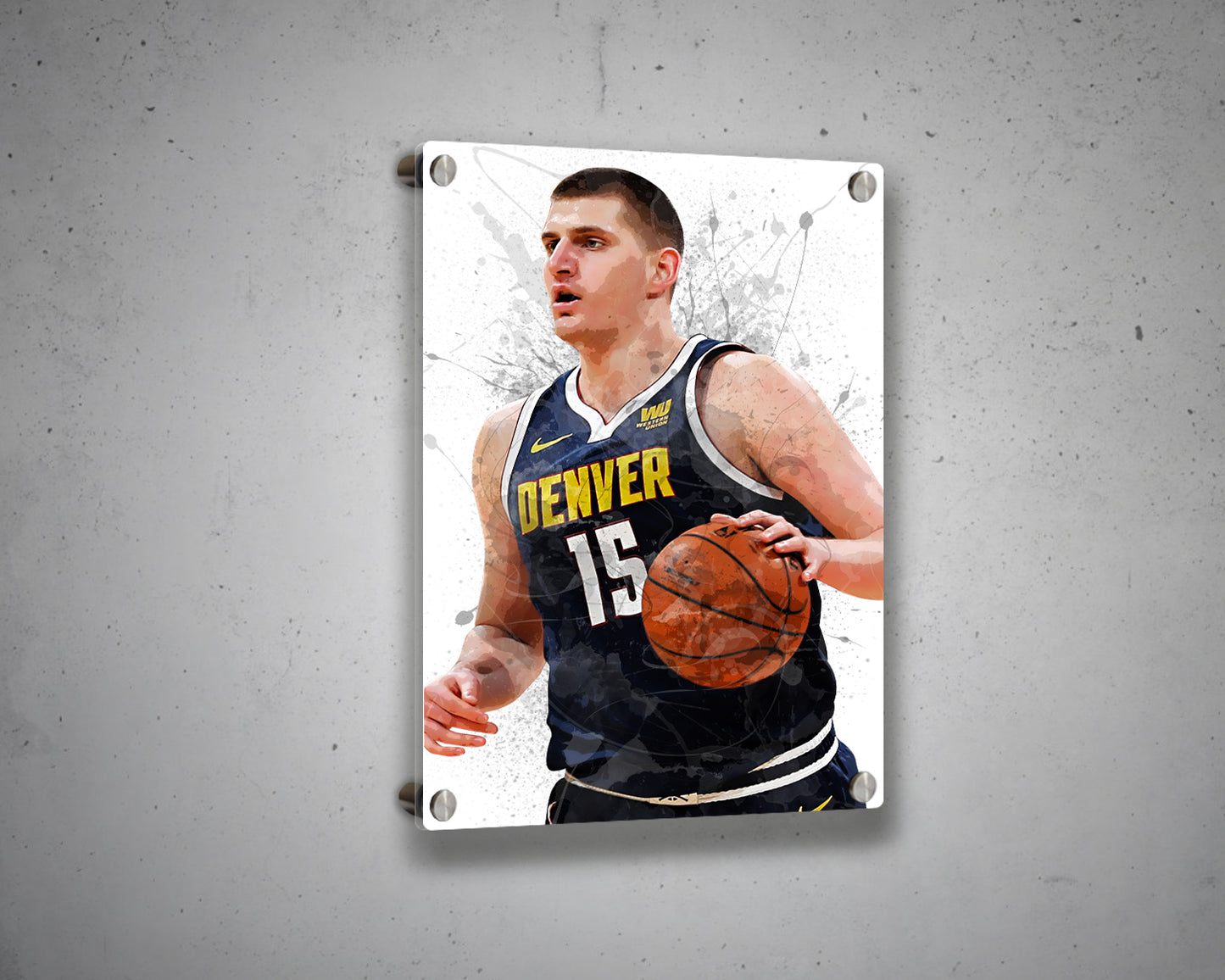 Nikola Jokic Canvas Wall Art