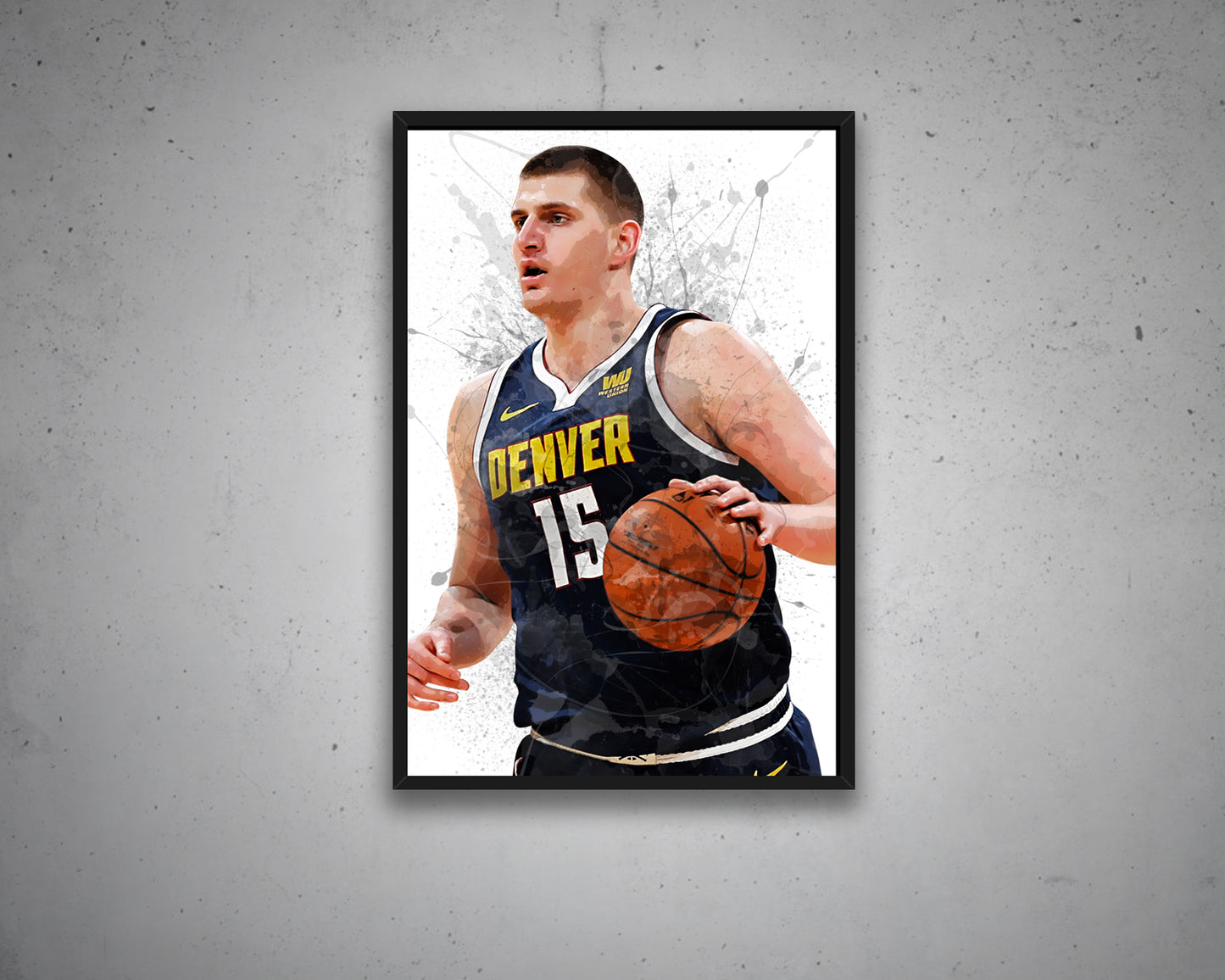 Nikola Jokic Canvas Wall Art