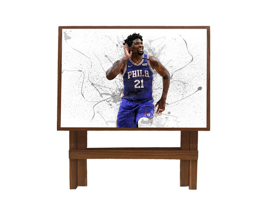 Joel Embiid Splash Effect Coffee and Laptop Table