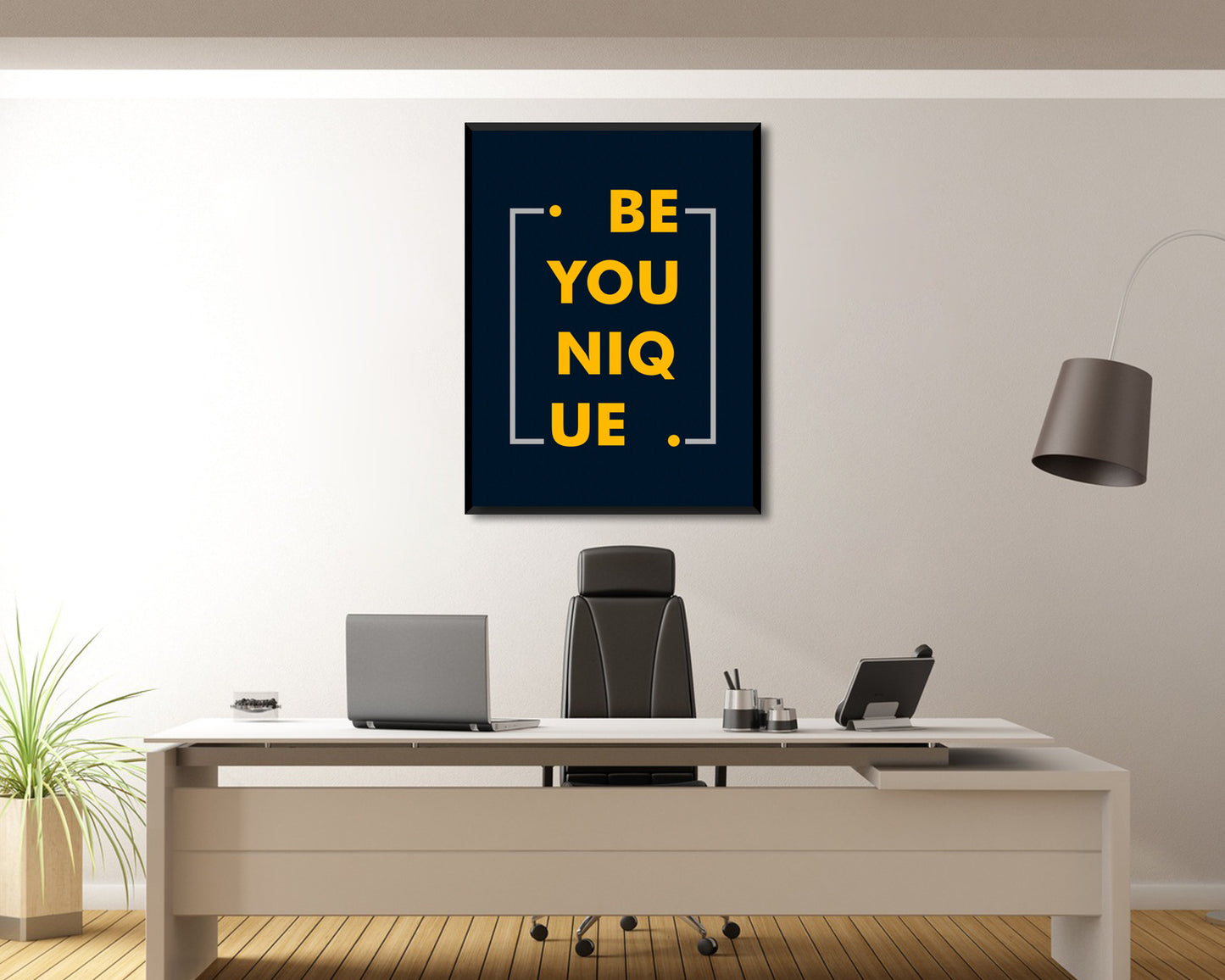 Be you niq ue Canvas Wall Art
