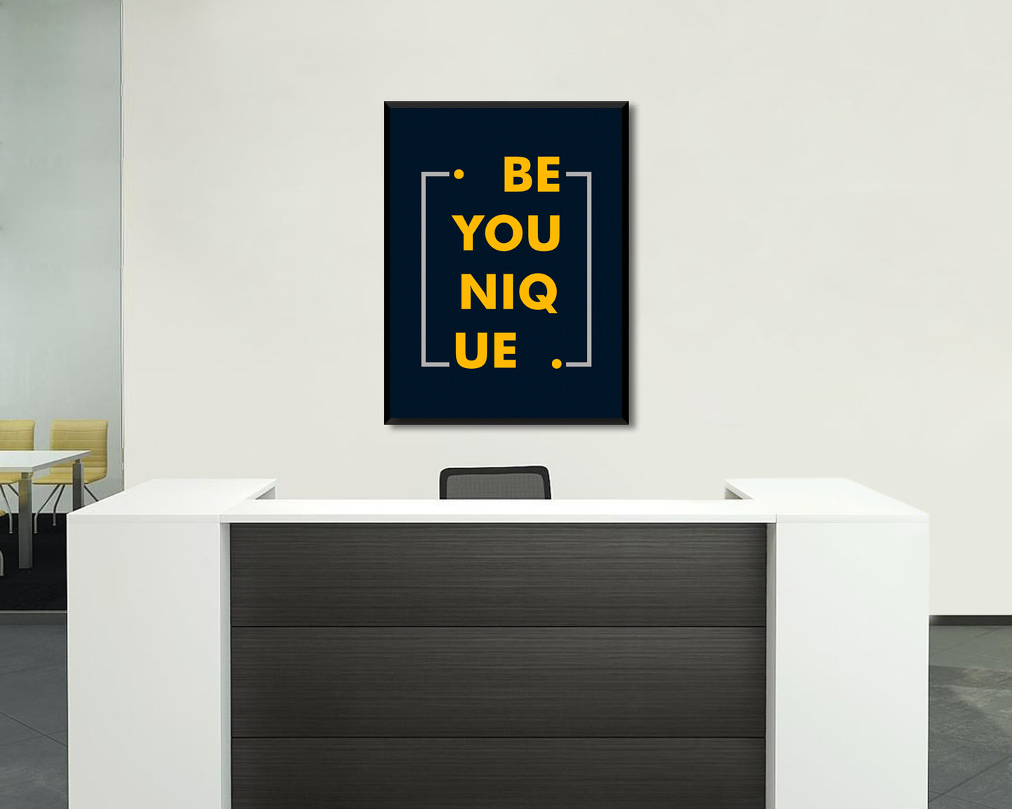 Be you niq ue Canvas Wall Art