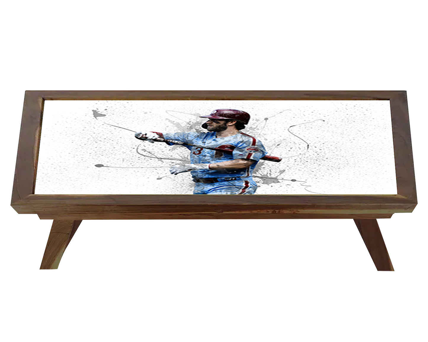 Bryce Harper Splash Effect Coffee and Laptop Table