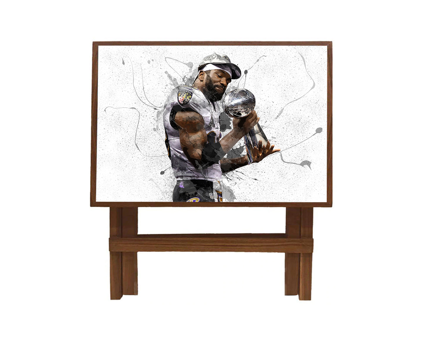 Ed Reed Splash Effect Coffee and Laptop Table