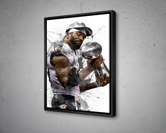 Ed Reed Canvas Wall Art