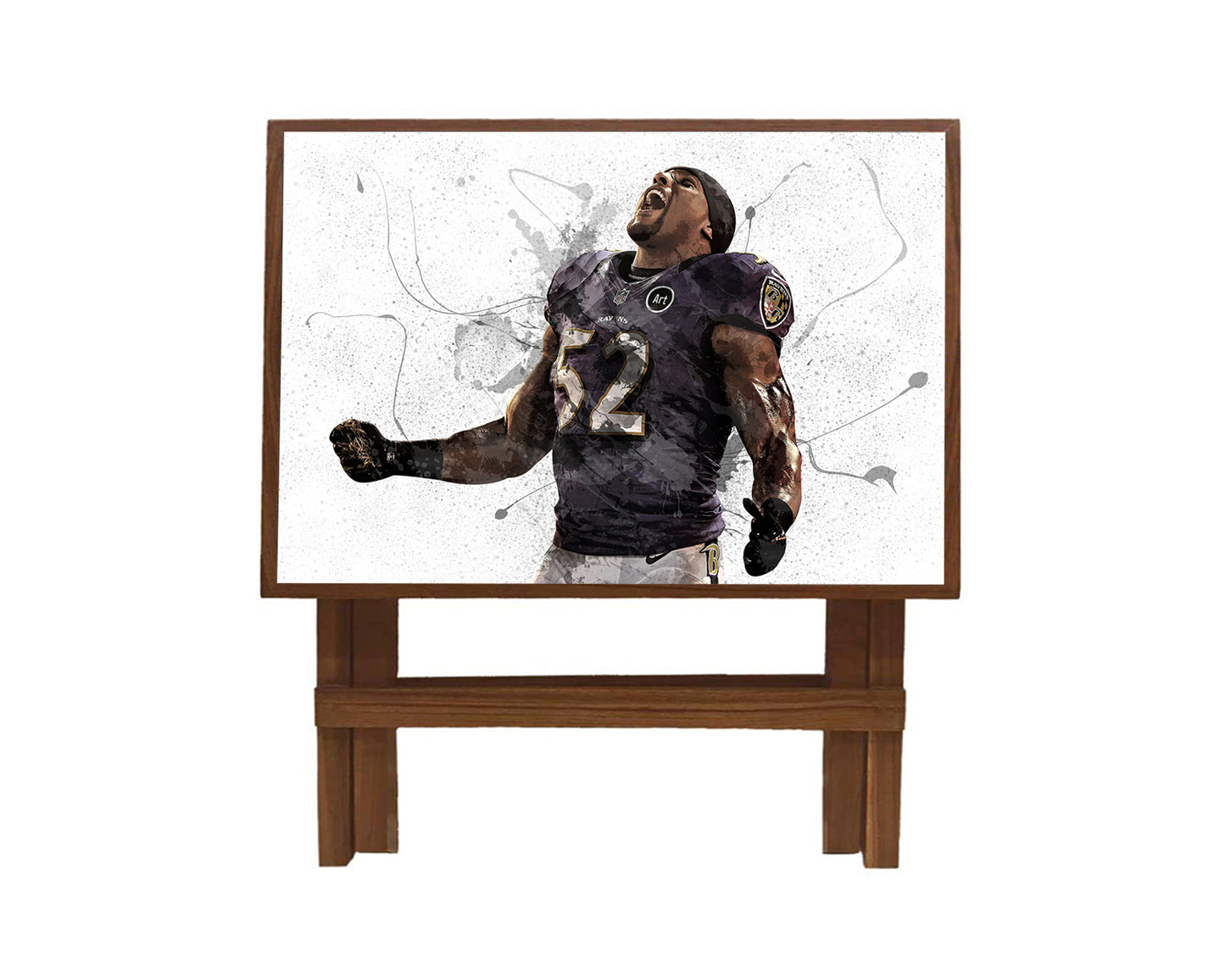 Ray Lewis Splash Effect Coffee and Laptop Table