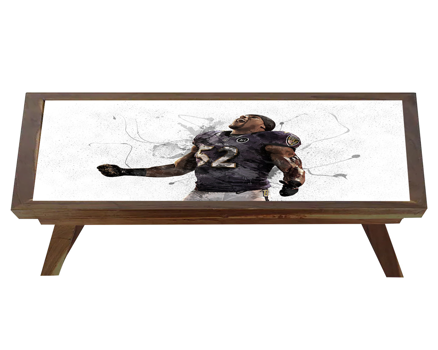 Ray Lewis Splash Effect Coffee and Laptop Table