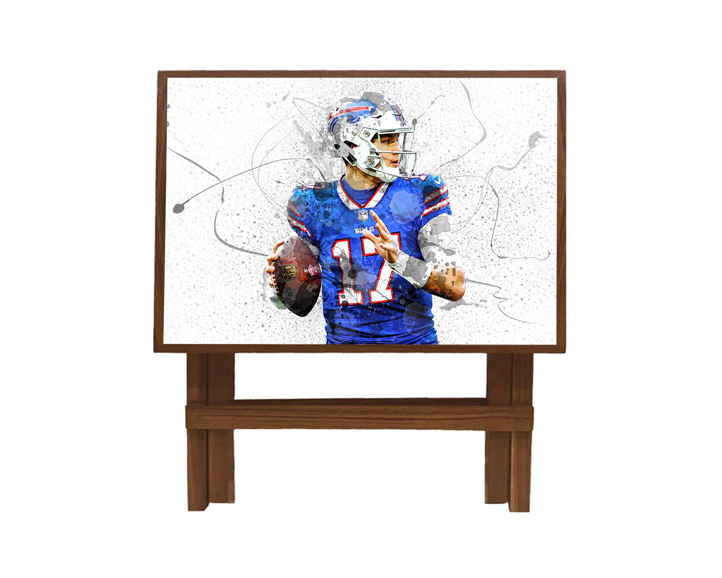 Josh Allen Splash Effect Coffee and Laptop Table