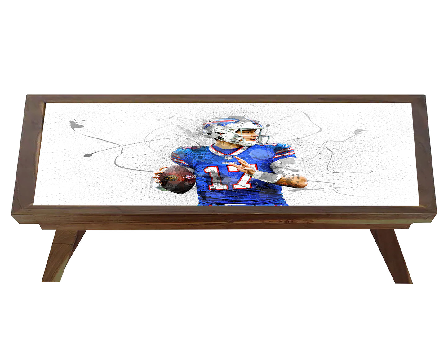 Josh Allen Splash Effect Coffee and Laptop Table