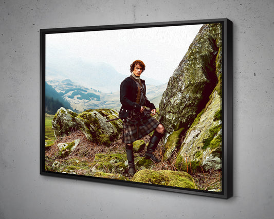 Jamie Fraser Multicolour Wall Art