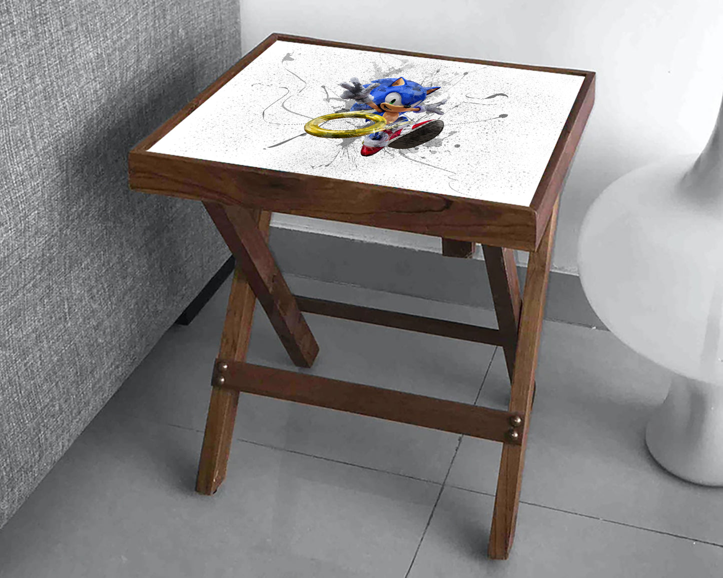 Sonic Splash Effect Coffee and Laptop Table