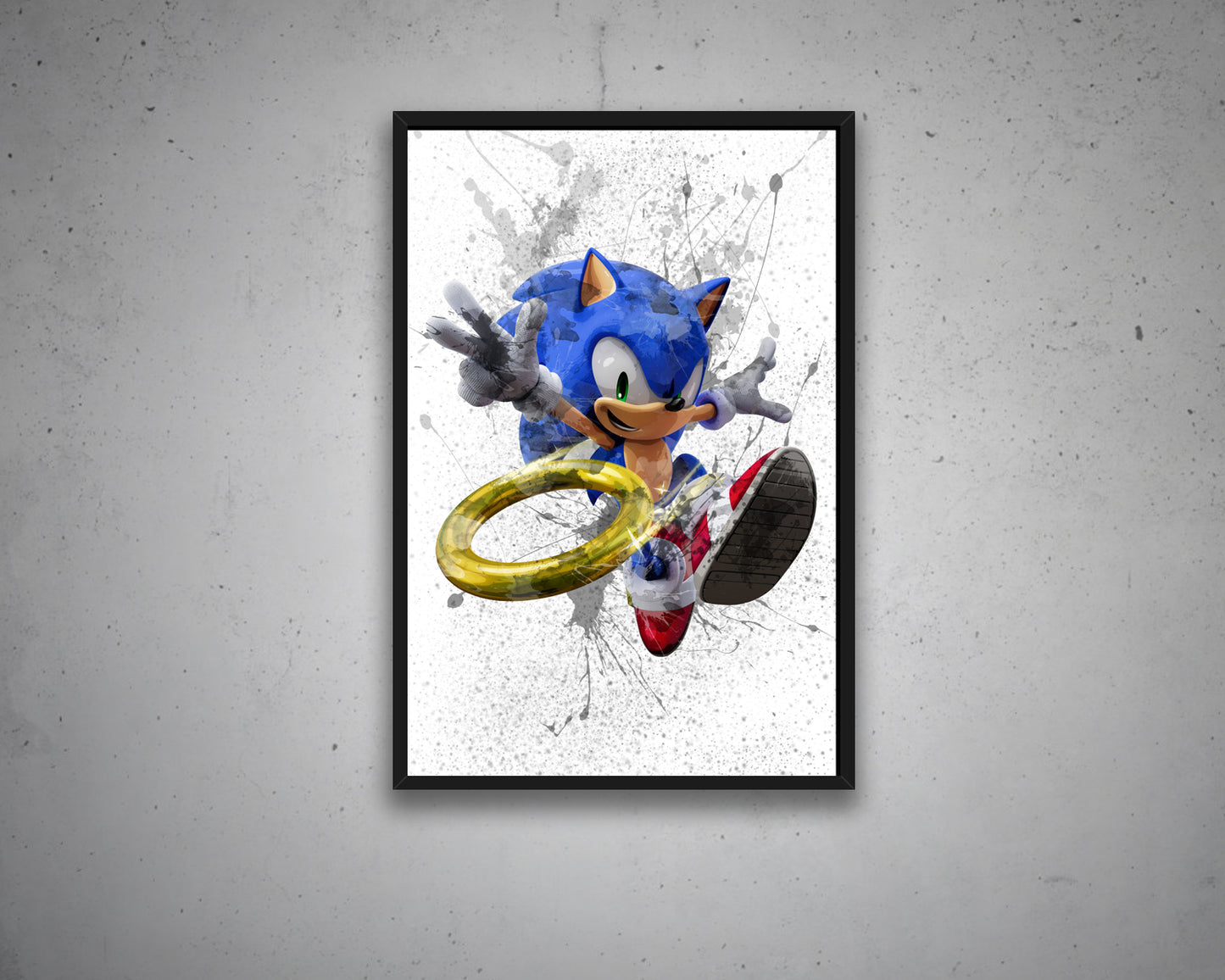 Sonic Canvas Wall Art