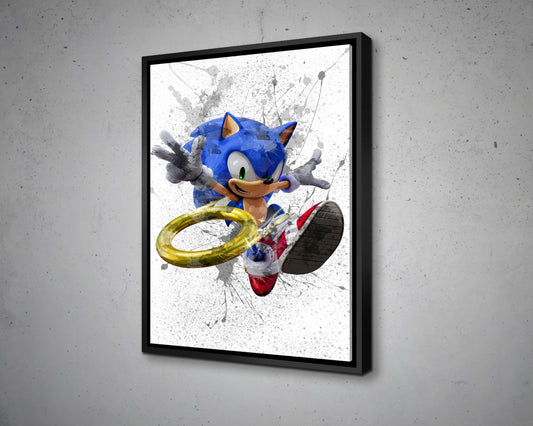 Sonic Canvas Wall Art
