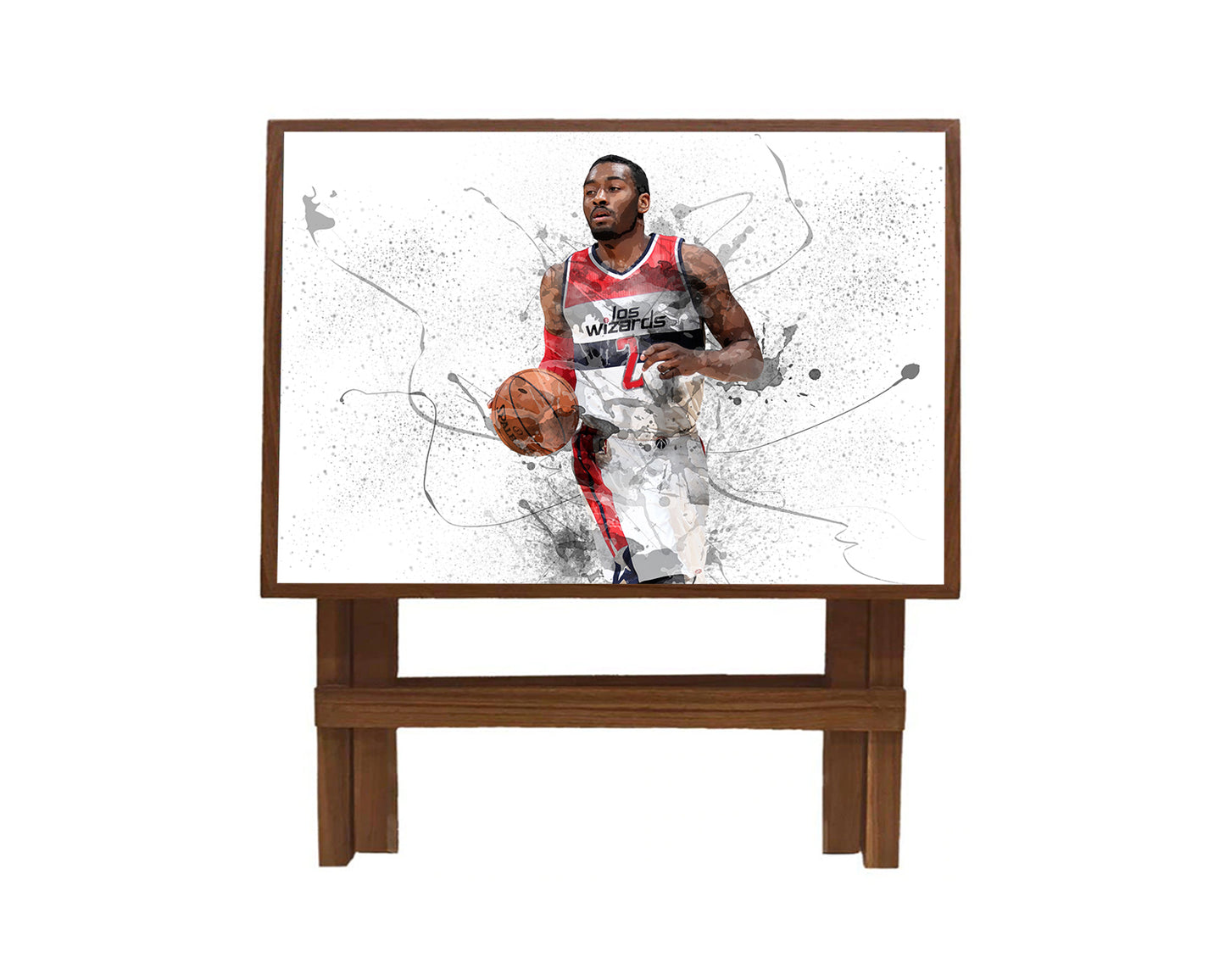 John Wall Splash Effect Coffee and Laptop Table