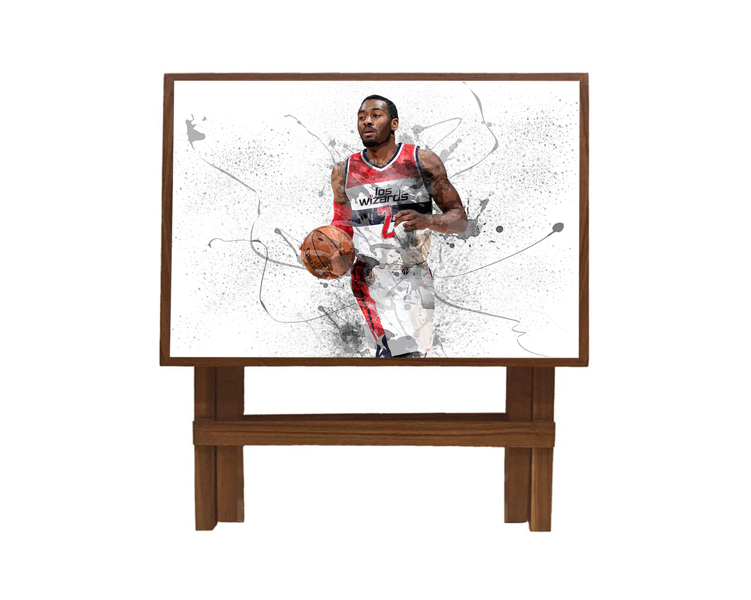 John Wall Splash Effect Coffee and Laptop Table