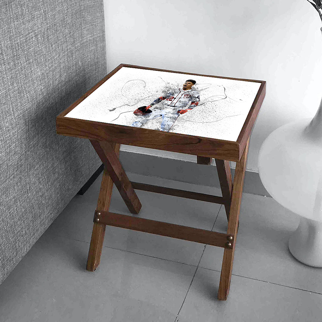 Juan Soto Splash Effect Coffee and Laptop Table