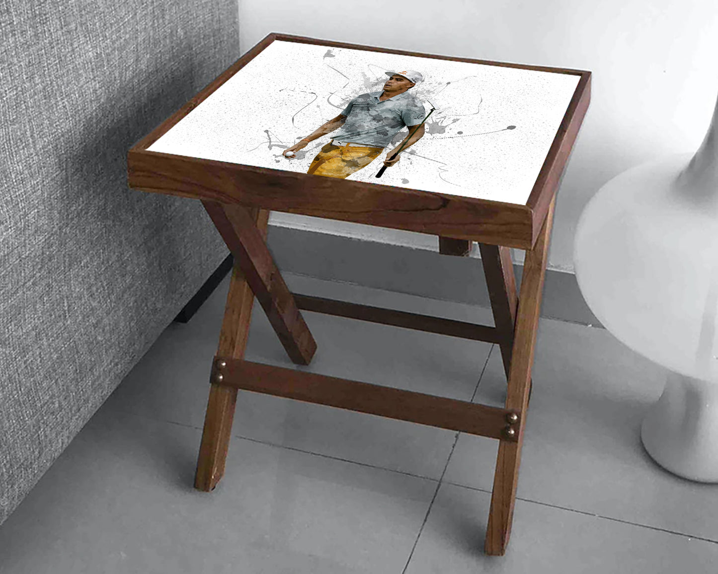 Rickie Fowler Splash Effect Coffee and Laptop Table