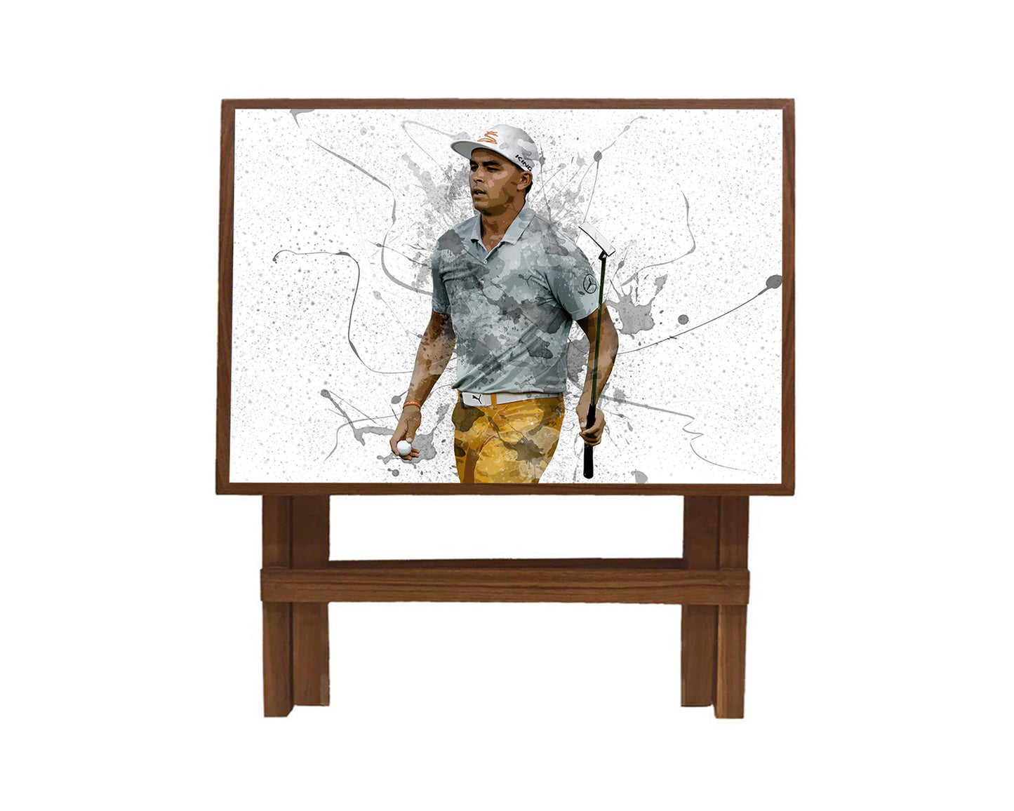 Rickie Fowler Splash Effect Coffee and Laptop Table