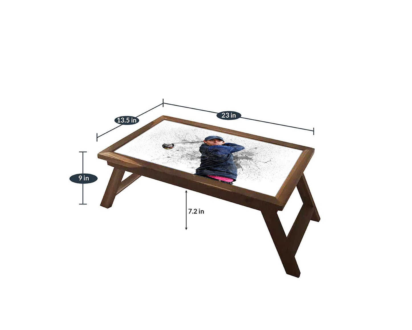 Rory Mcilroy Splash Effect Coffee and Laptop Table