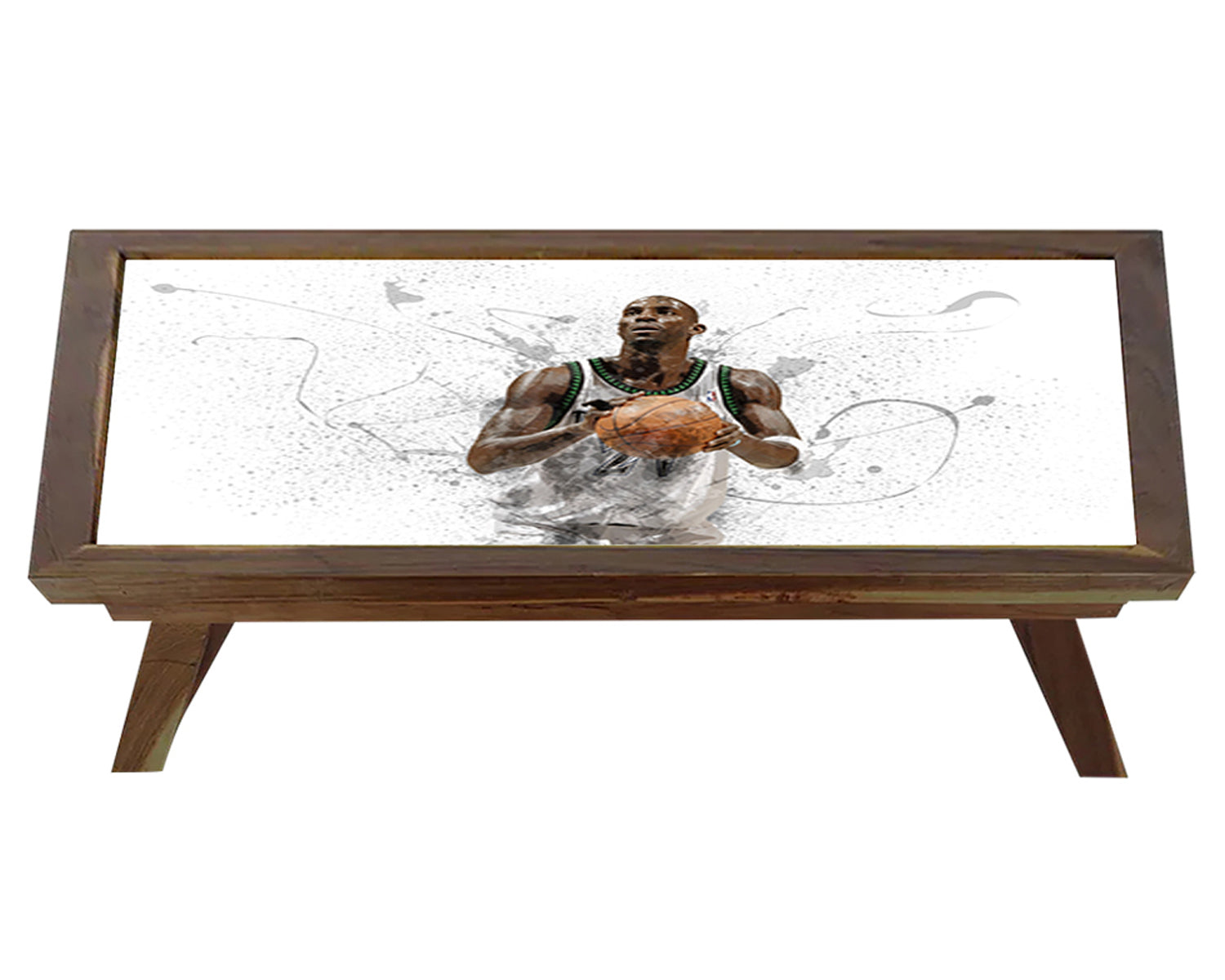Kevin Garnett Splash Effect Coffee and Laptop Table