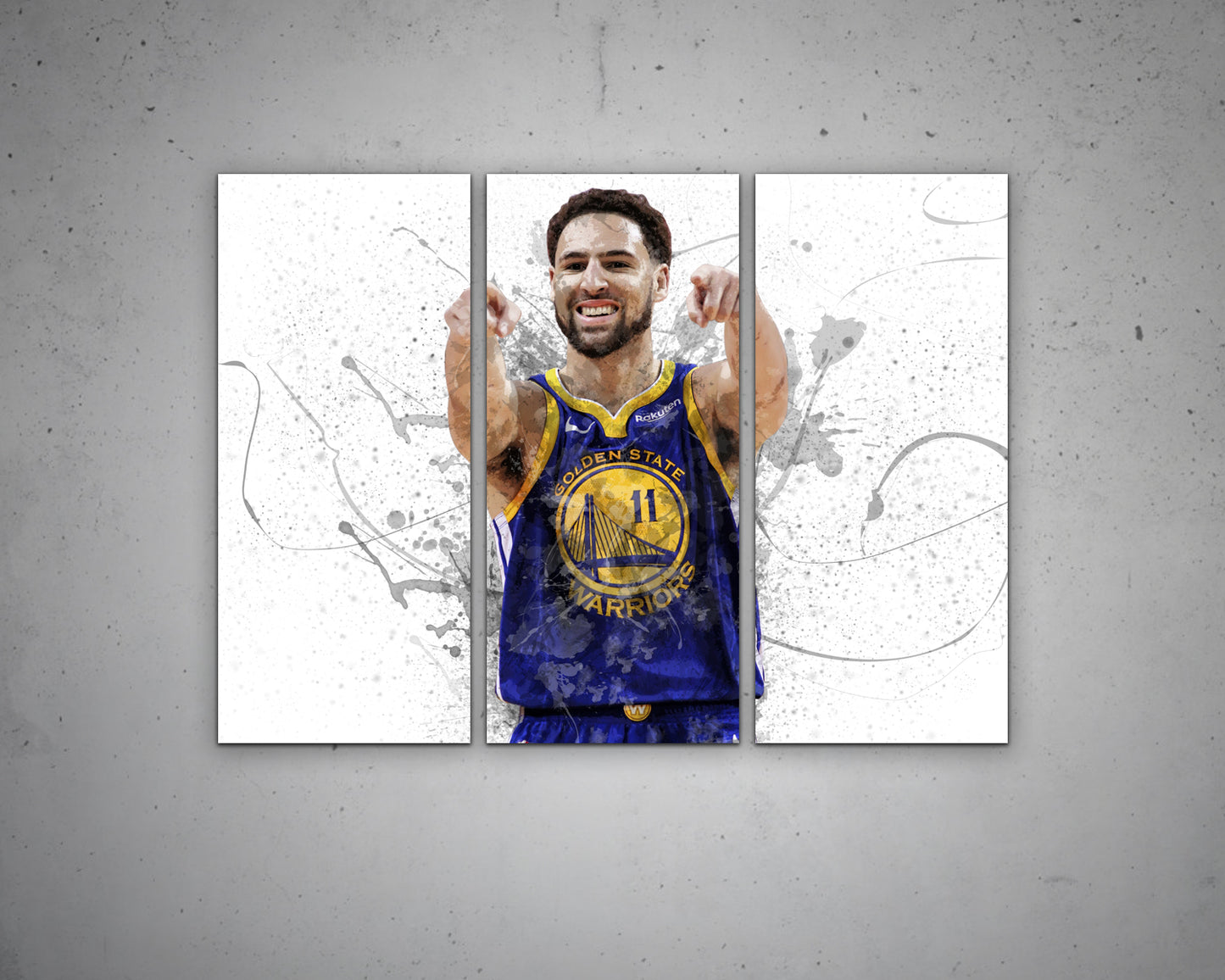 Klay Thompson Canvas Wall Art