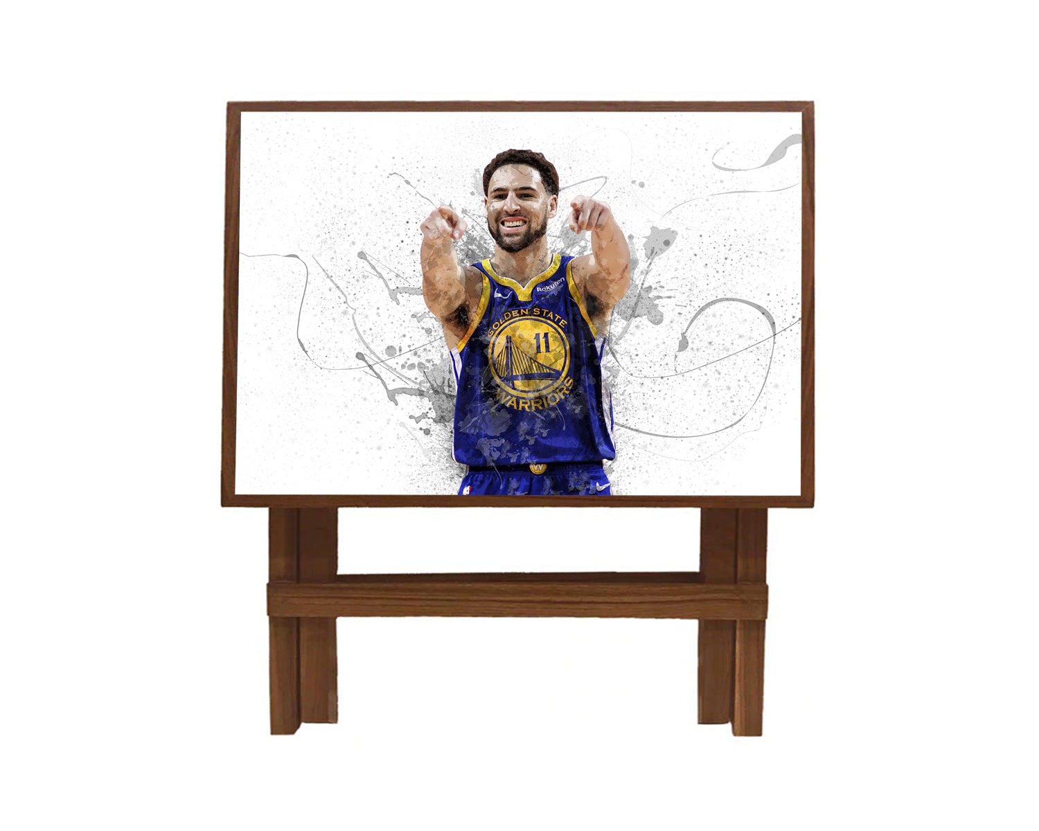 Klay Thompson Splash Effect Coffee and Laptop Table