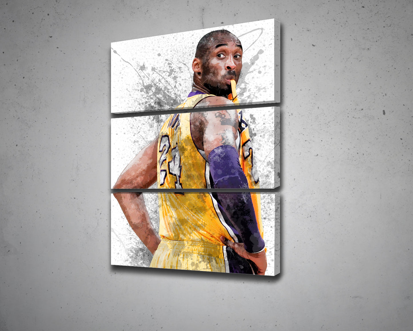 kobe bryant Canvas Wall Art