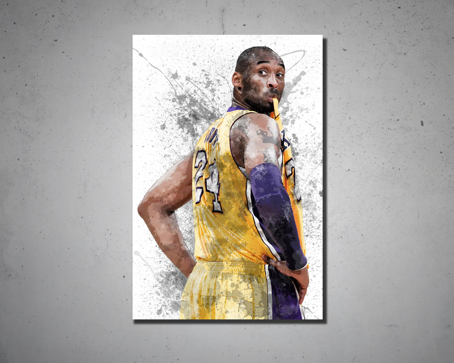 kobe bryant Canvas Wall Art