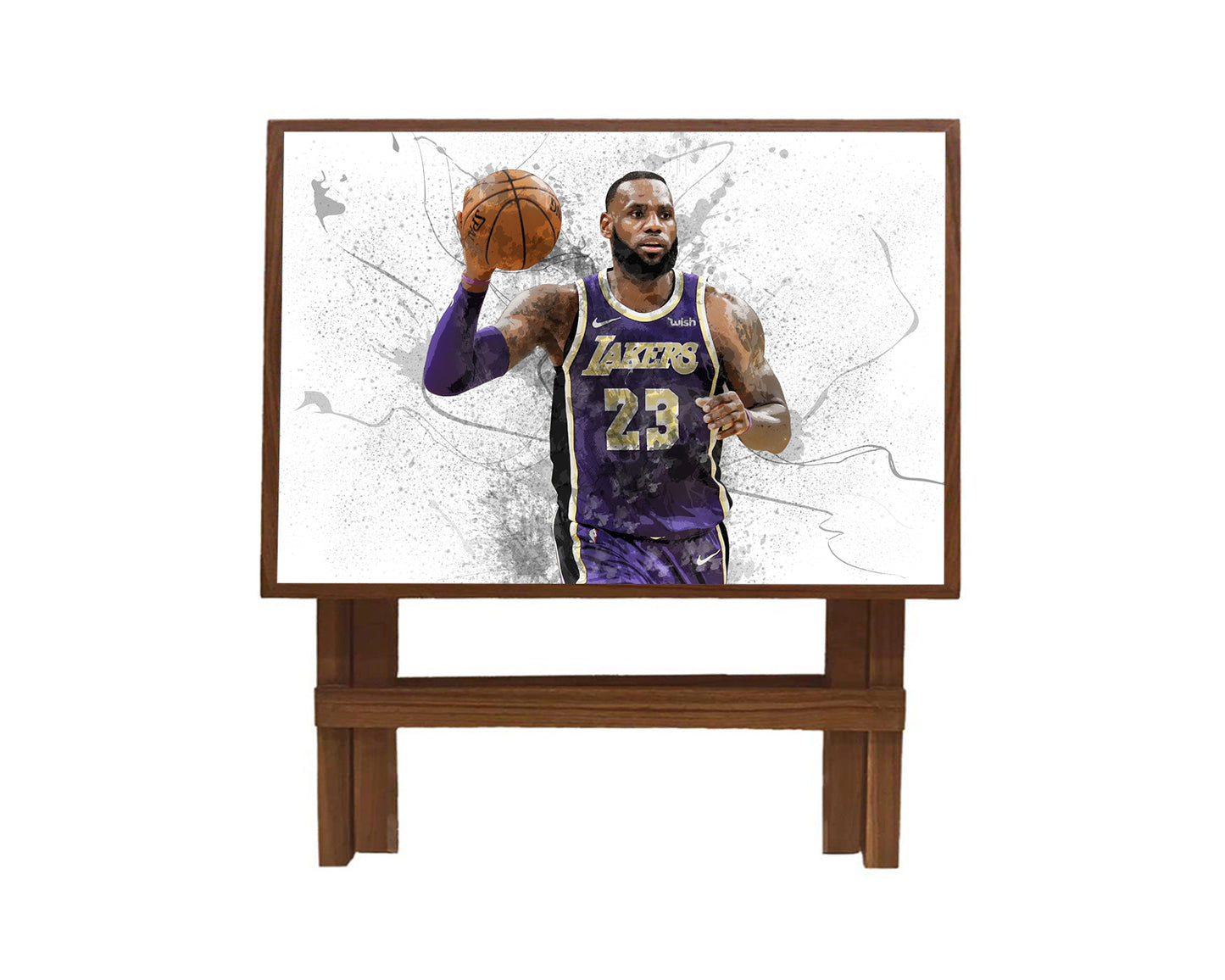 Lebron James Splash Effect Coffee and Laptop Table