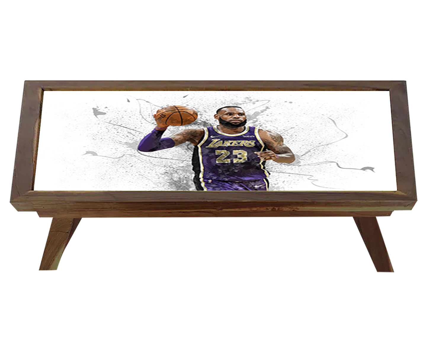 Lebron James Splash Effect Coffee and Laptop Table