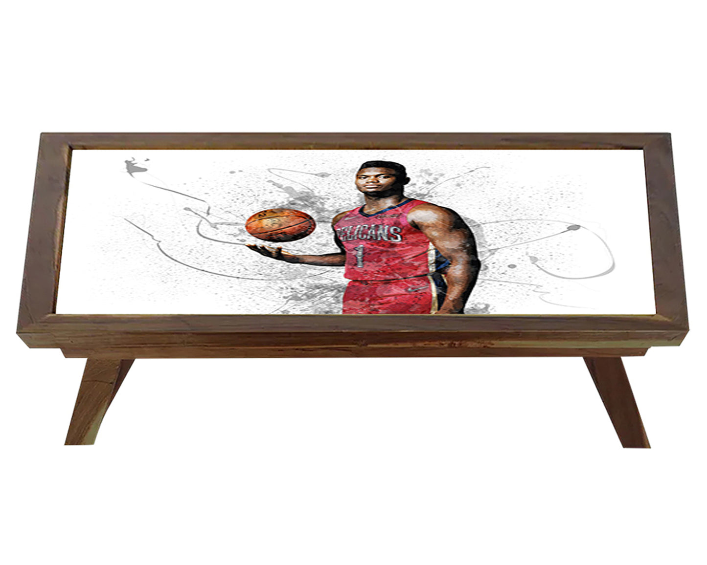 Zion Williamson Splash Effect Coffee and Laptop Table