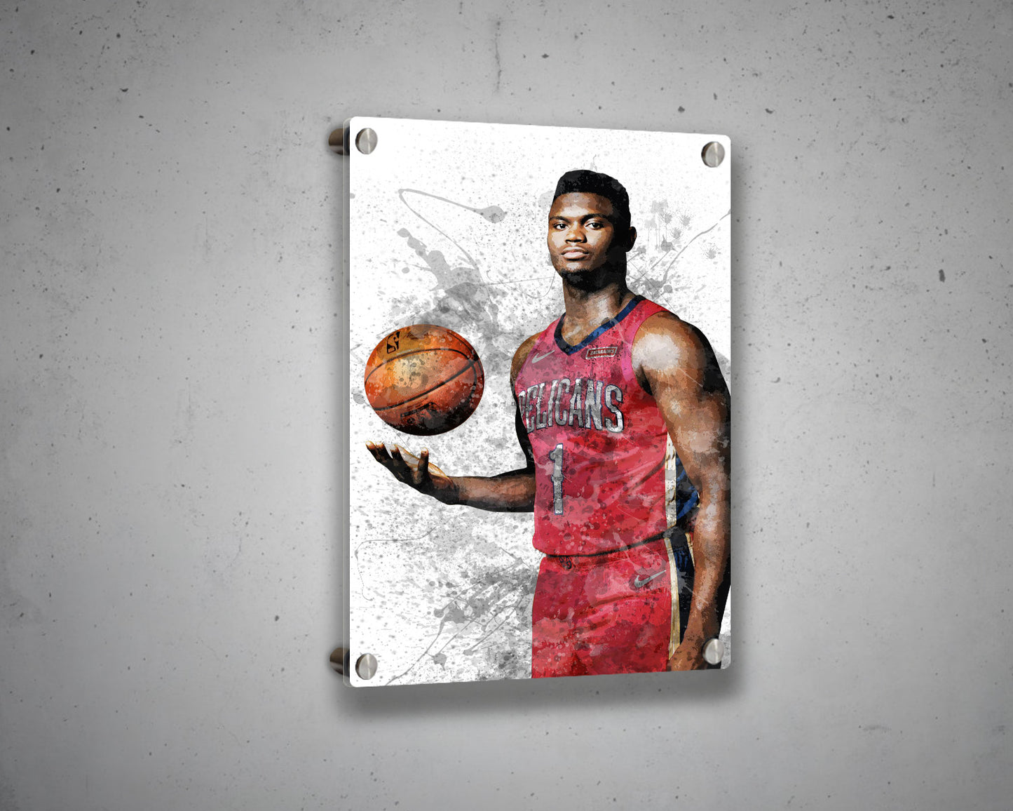 Zion Williamson Canvas Wall Art