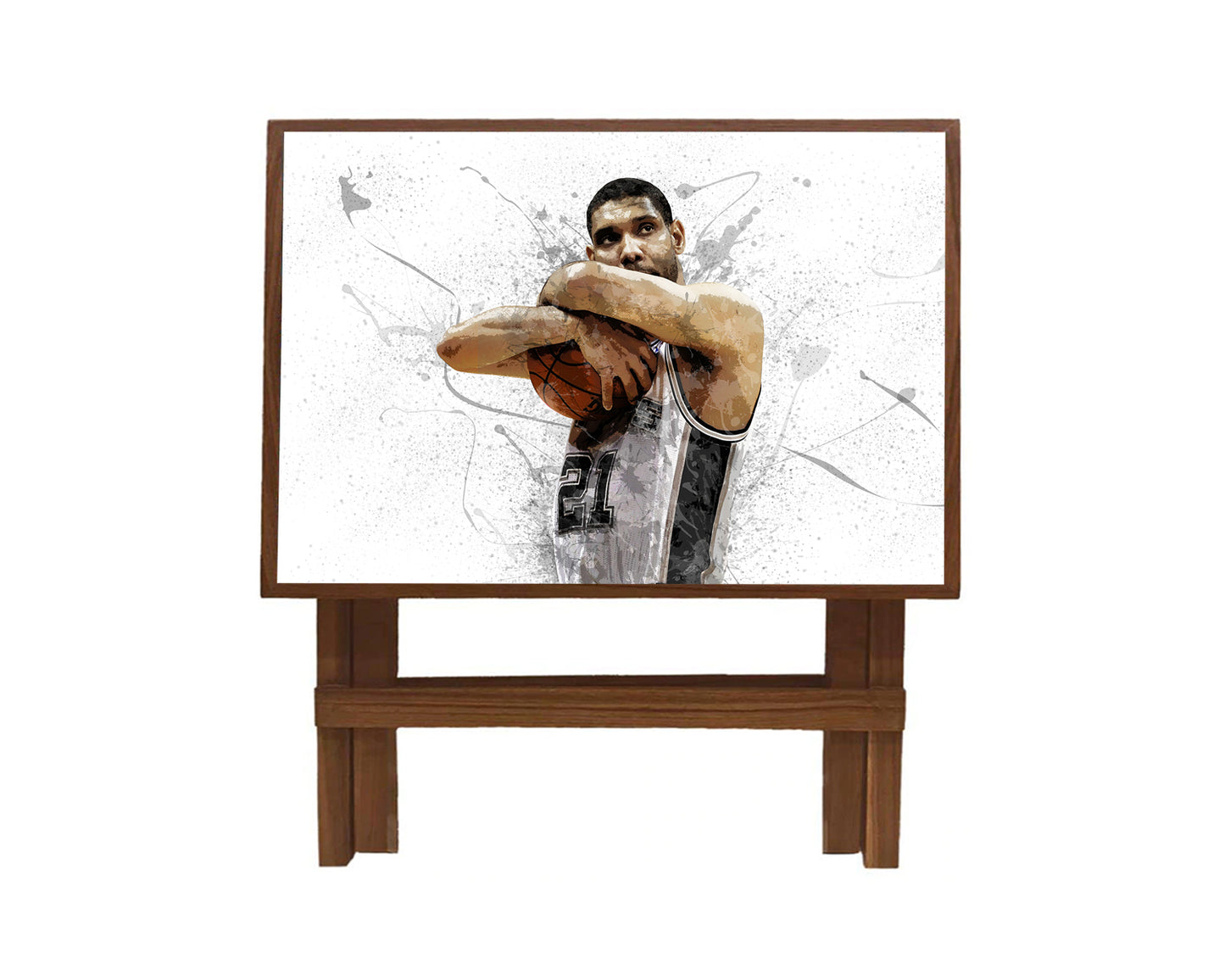 Tim Duncan Splash Effect Coffee and Laptop Table