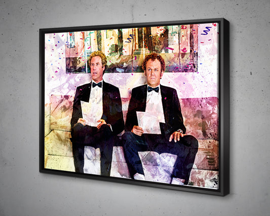 Step Brothers Multicolour Wall Art