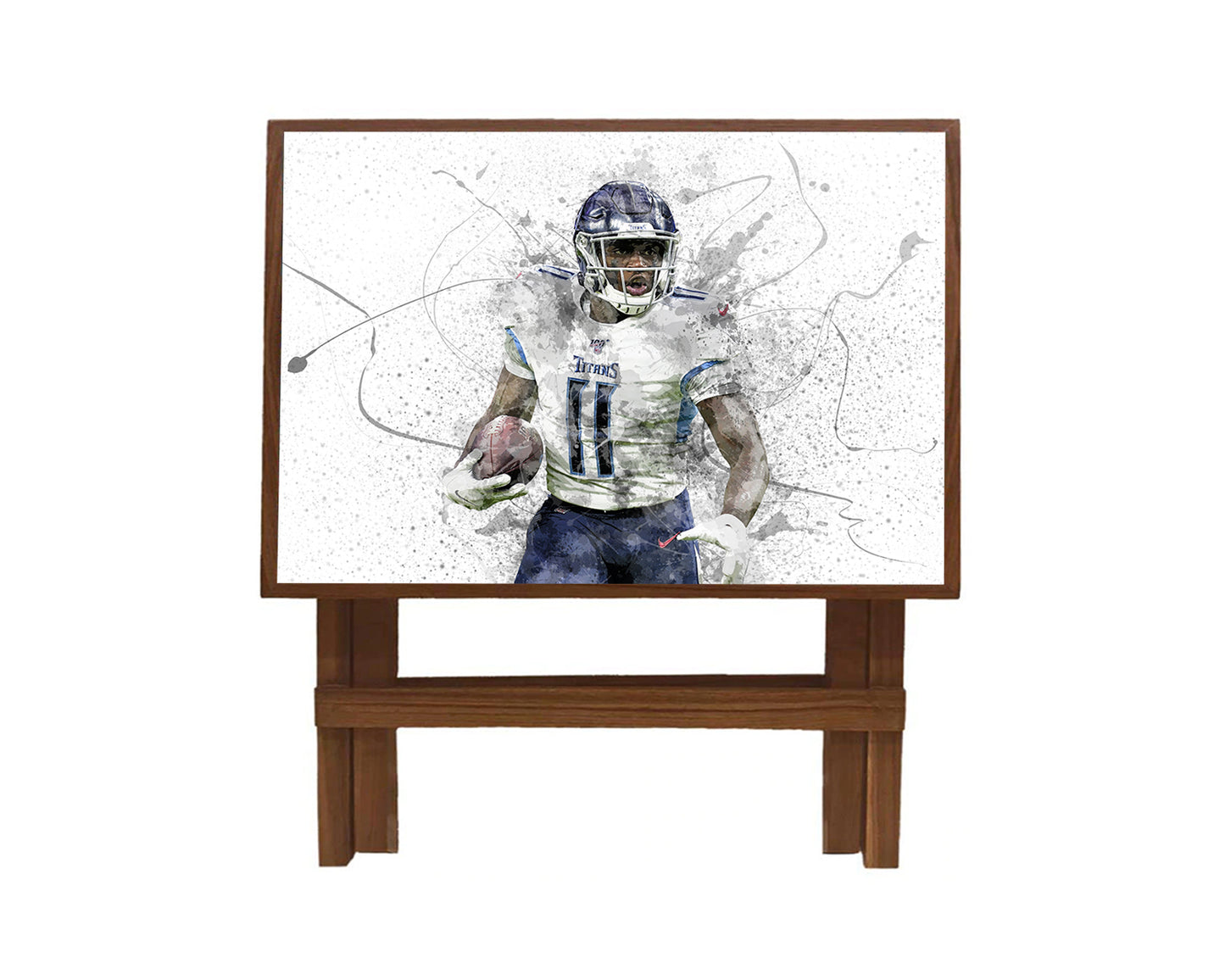 A. J. Brown Splash Effect Coffee and Laptop Table