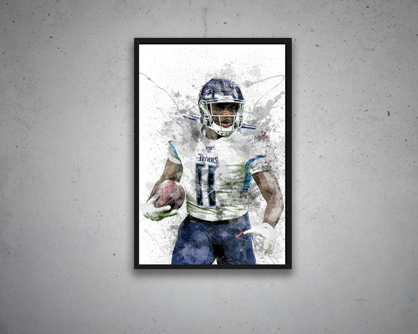 A.J. Brown Canvas Wall Art