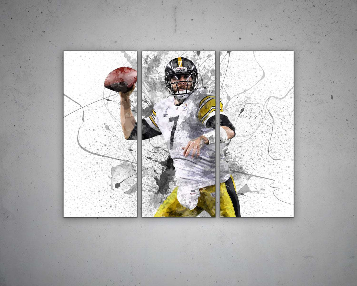 Ben Roethlisberger Canvas Wall Art
