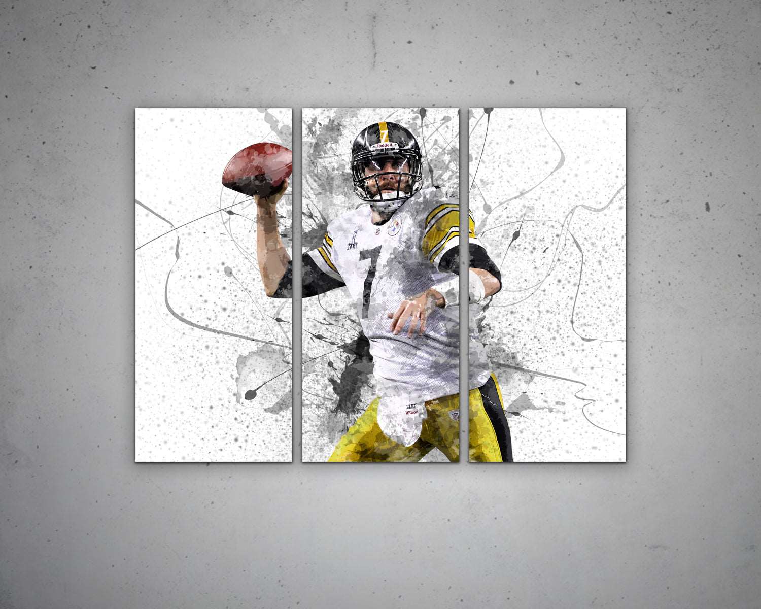 Ben Roethlisberger Canvas Wall Art