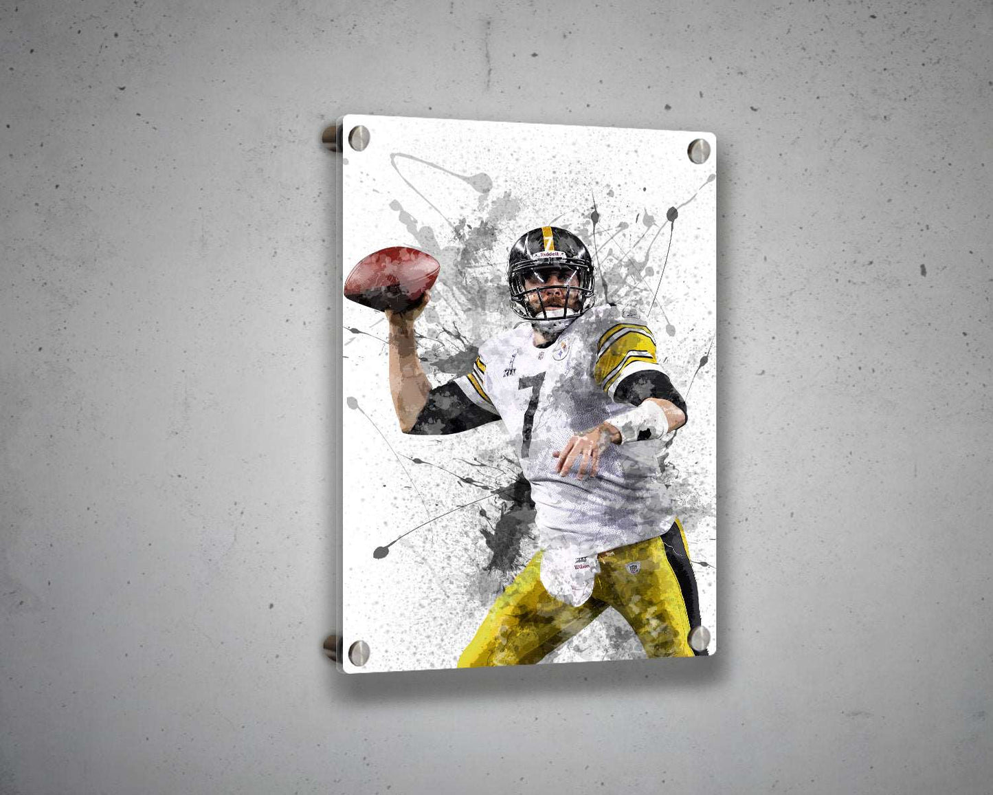 Ben Roethlisberger Canvas Wall Art