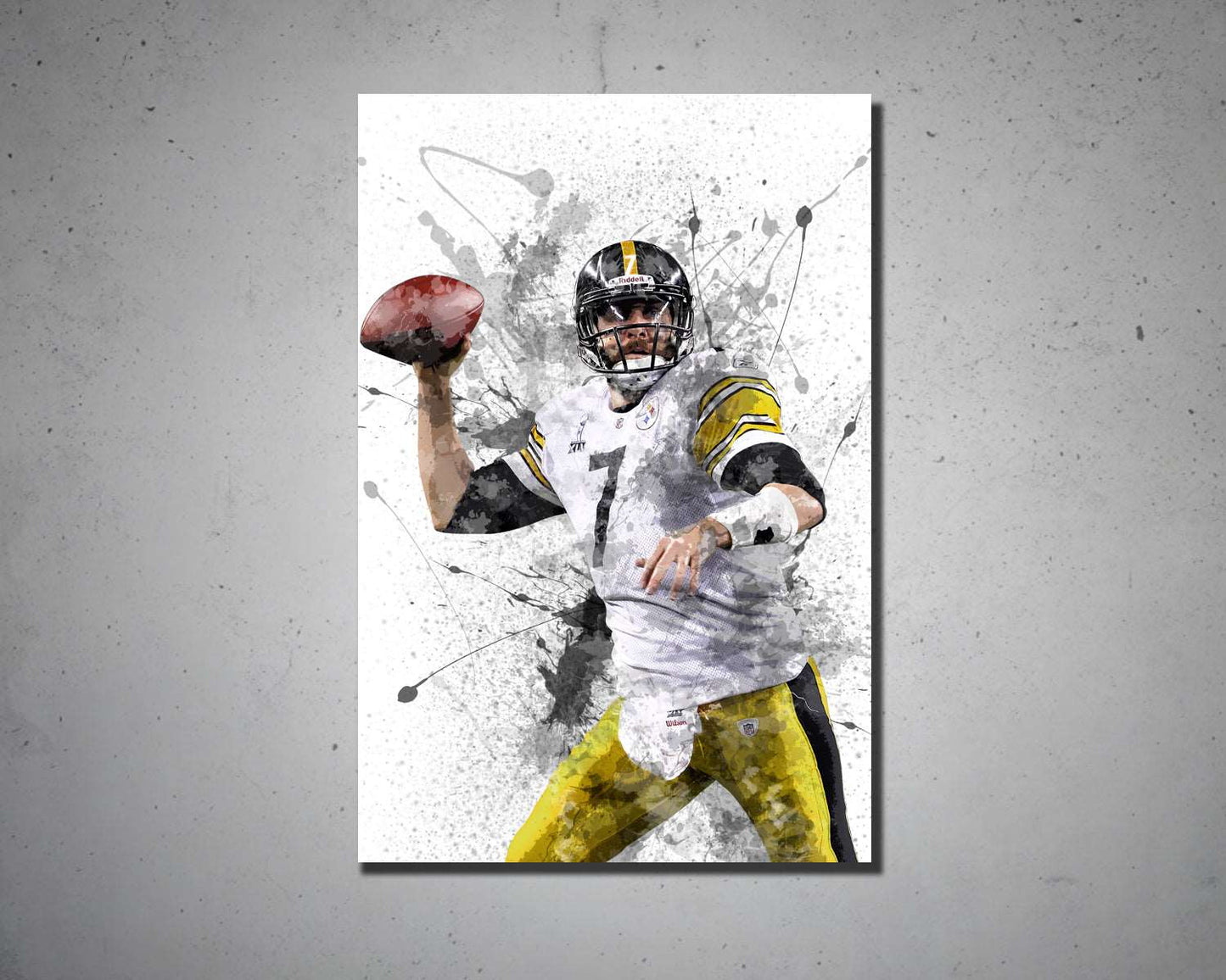 Ben Roethlisberger Canvas Wall Art
